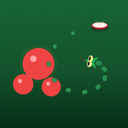 Snake and Apple icon